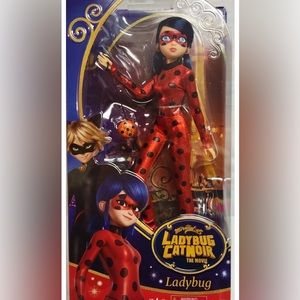 Miraculous Ladybug Cat Noir Movie Action Figure Doll Zag NEW